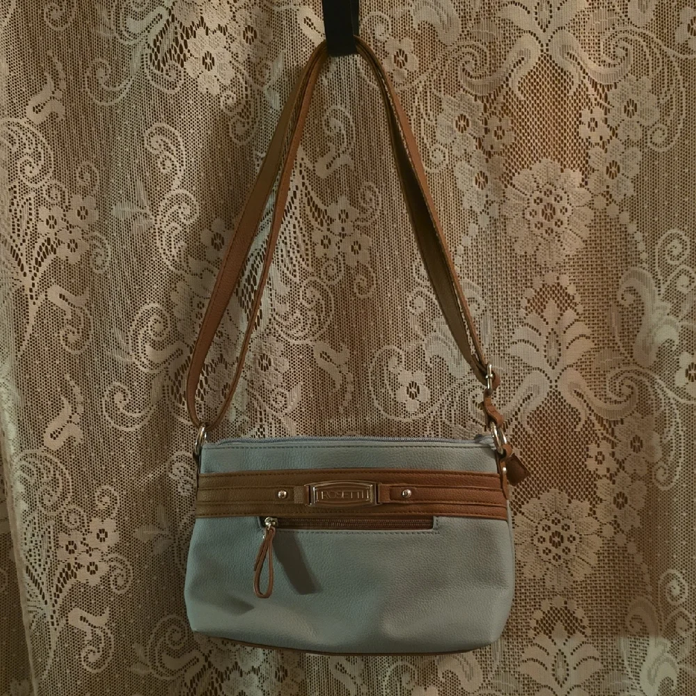New Rosetti Shoulder Crossbody 11x7 Adjustable Strap Bag 4‎ Pockets